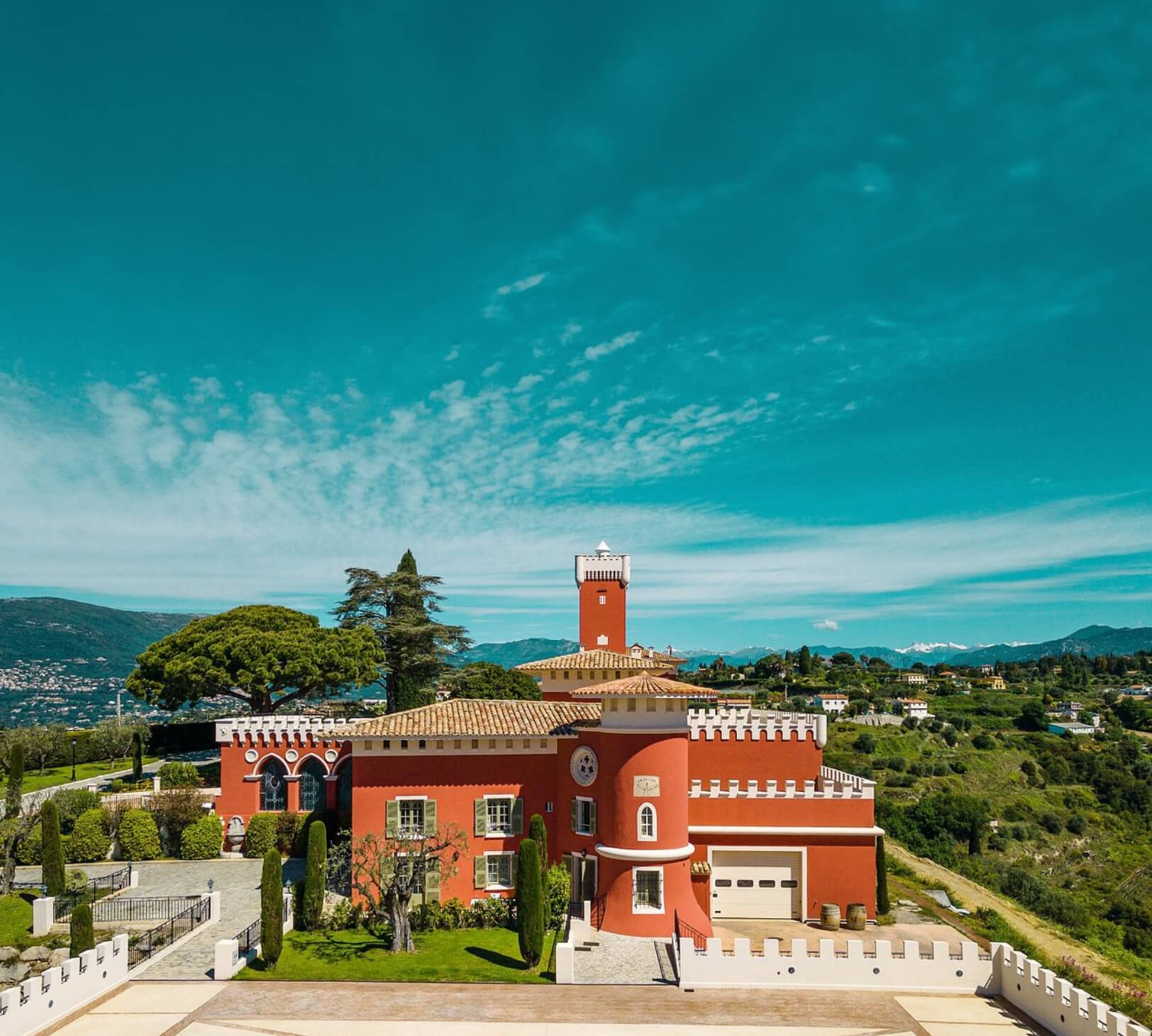 Matrimonio in castello a Nizza, Costa Azzurra