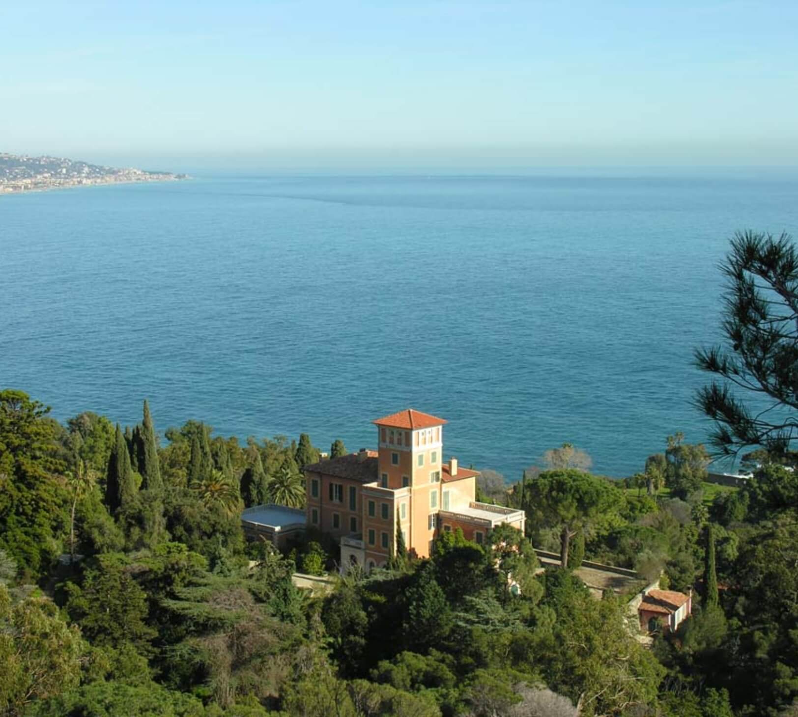 Villa d'epoca per matrimoni in Liguria, tra Ventimiglia e Bordighera