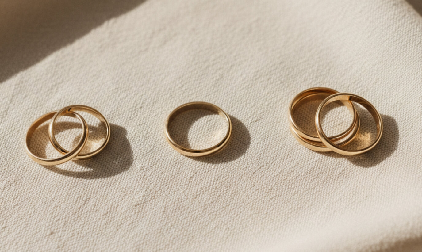 Fedi e gioielli per il matrimonio